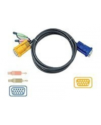 Aten Audio/Video KVM Cable, 5m (2L-5205A)