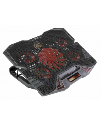 Evolveo EVOLVEO Ania 5R, chladicí podstavec pro notebook, červené podsvícení (ANIA5R)