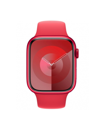 Apple Watch Series 9 GPS Koperta 45mm Z Aluminium (Product)Red Z Paskiem Sportowym (Product)Red (MRXK3QCA)