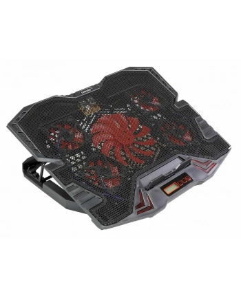 Evolveo EVOLVEO Ania 5R, chladicí podstavec pro notebook, červené podsvícení (ANIA5R)