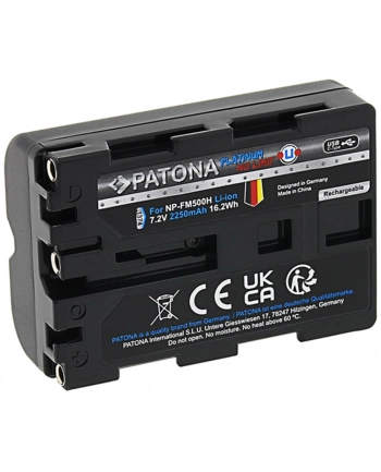 Patona Platinum Sony Npfm500H Usbc