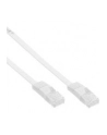 InLine Flat patch cord UTP Cat.6 5m White (71605W) - nr 1