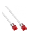 InLine Flat patch cord UTP Cat.6 5m White (71605W) - nr 8