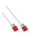InLine Flat patch cord UTP Cat.6 5m White (71605W) - nr 9