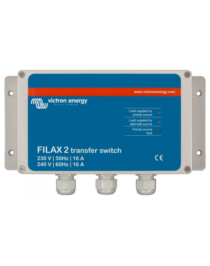 Victron Energy Przełącznik Transferu Filax 2 230V/50 Hz-240V/60Hz (SDFI0000000) główny