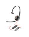 no name Poly Blackwire 3210 Monaural USB-C Headset +USB-C/A Adapter - nr 11
