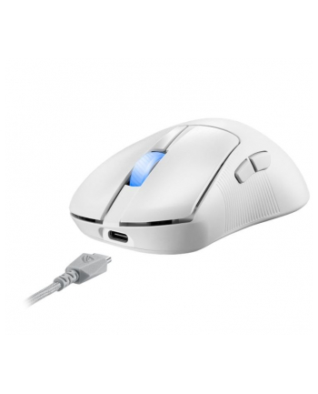 asus Mysz bezprzewodowa ROG Keris II ACE 42000/WL/BT/RF/USB/White