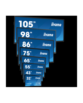 iiyama Monitor 10 cali TW1025ALASC B1PNR,10 punktów dotykowych IPS WiFi