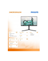 philips Monitor 24M2N3200A IPS 23.8 cala 180Hz HDMIx2 DP Pivot Głośniki - nr 8