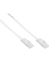 InLine Flat patch cord UTP Cat.6 5m White (71605W) - nr 6
