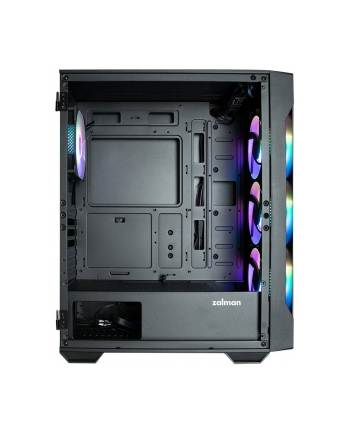 Zalman I3 Neo TG Mid Tower RGB czarna (I3NEOTGCzarny)