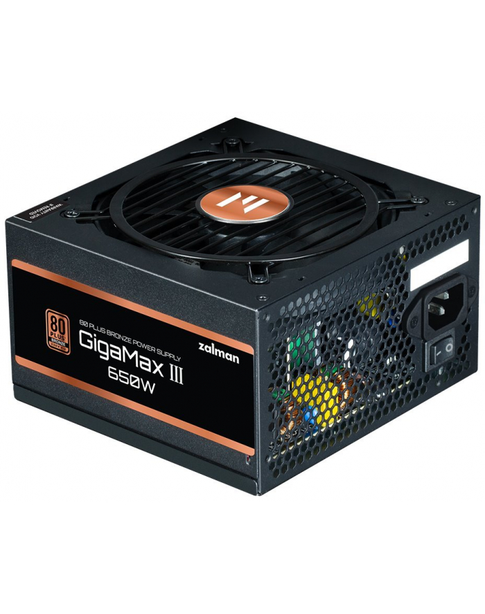 Zalman Zasilacz GigaMax III 650W 80+ Bronze ATX 3.0 (ZM650GV3) główny