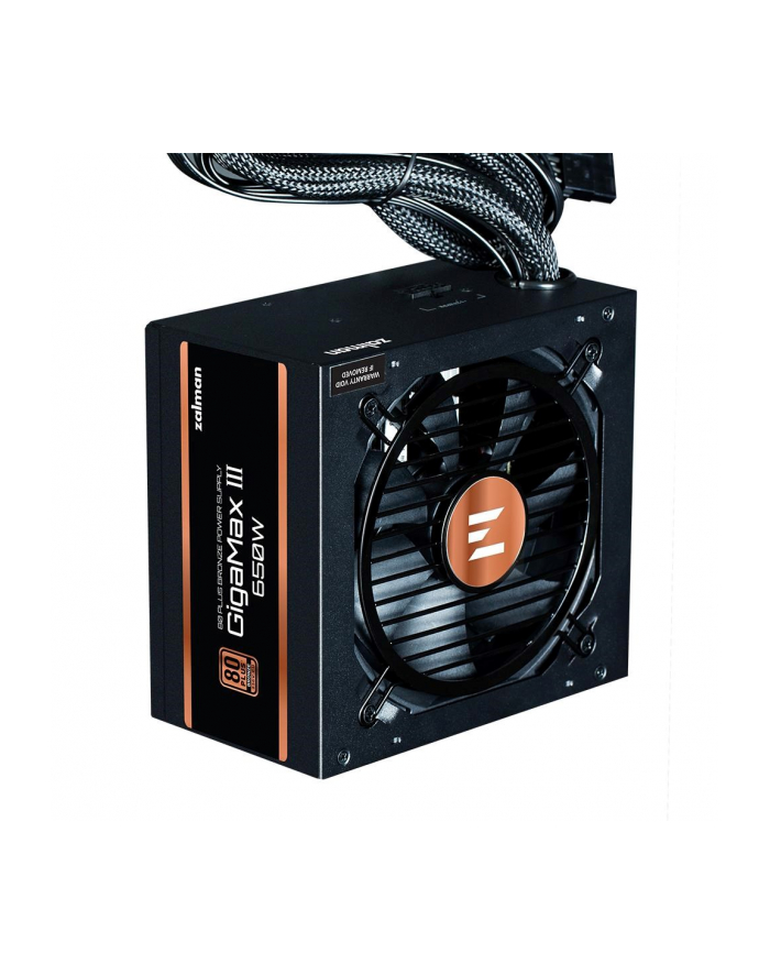 Zalman Zasilacz GigaMax III 650W 80+ Bronze ATX 3.0 (ZM650GV3) główny