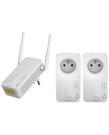 Adapter Powerline STRONG Powerline 600 Triple WIFI Wzmacniacz Sygnału Kit