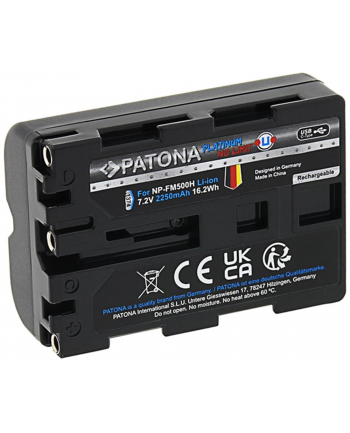 Patona Platinum Sony Npfm500H Usbc