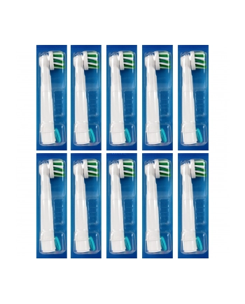 Braun Oral-B Pro CrossAction brush heads, pack of 10 (frustration-free outer packaging)