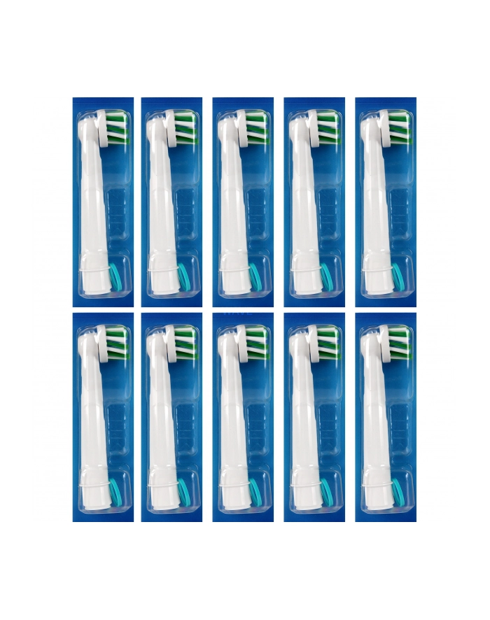 Braun Oral-B Pro CrossAction brush heads, pack of 10 (frustration-free outer packaging) główny