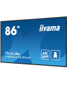 iiyama Monitor 86 cali LH8664UHS-B2AG,24/7,IPS,ANDROID.11,4K,3xHDMI,RJ45,    2xUSB,WiFi - nr 64
