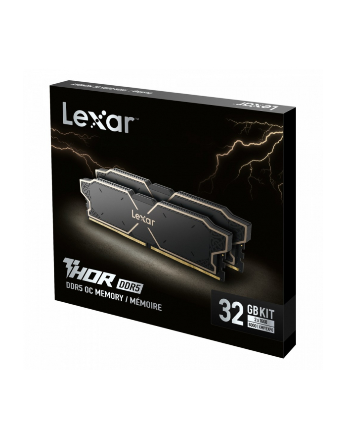 lexar Pamięć DDR5 THOR 32GB (2*16GB)/6000 CL38 czarna główny