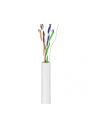 Goobay CAT 6 kabel sieciowy, U/UTP, biały 100 m - nr 3