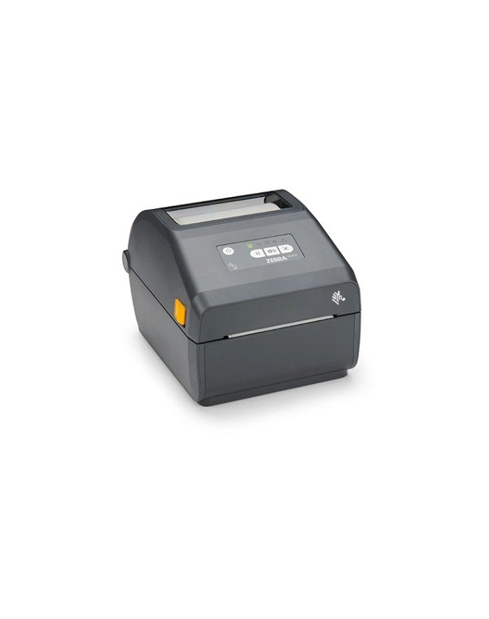 zebra Drukarka termotransferowa (74/300M) ZD421; 300 dpi, USB, host USB, modułowe gniazdo łączności, BTLE5, przewody (UE i Wielka Brytania), czcionka szwajcarska, EZPL główny