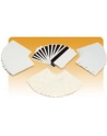 Białe karty PCV Zebra, 30 mil 3-up breakaway breloki do kluczy, (500 kart) - nr 4
