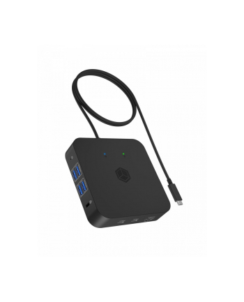 icybox Stacja dokująca IB-DK4090-C 12w1, 3x HDMI,LAN,USB, PD do 100W