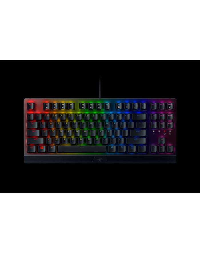 Razer | Czarna Wdowa V3 | Klawiatura do gier | Światło LED RGB | NORD | Czarny | Przewodowy główny