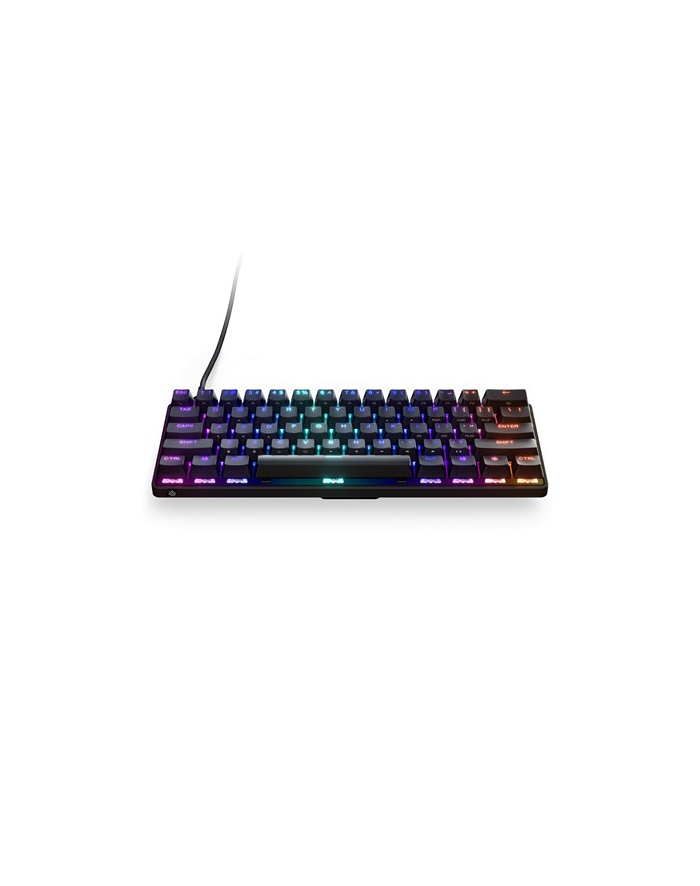 SteelSeries Gaming Keyboard Apex 9 Mini Gaming keyboard Durable and Portable, the detachable USB-C braided cable can withstand the wear and tear of daily life RGB LED light US Wired OptiPoint Optical główny