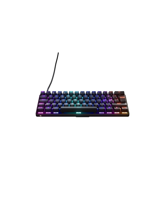 Klawiatura gamingowa SteelSeries Apex 9 Mini Światło LED RGB | NOR | Czarny | Przewodowe | Optyczny OptiPoint główny