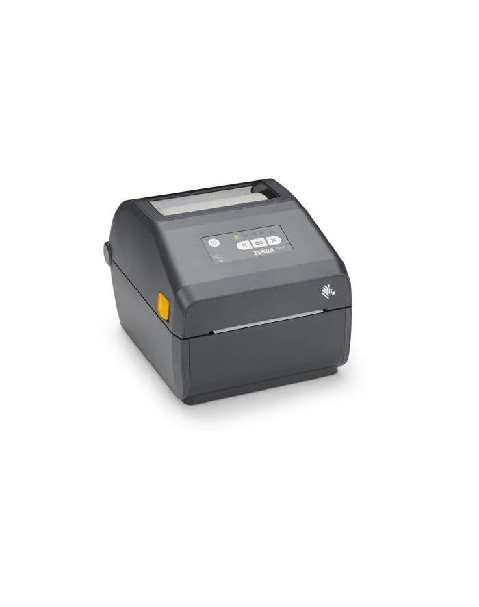 zebra Drukarka termotransferowa (74/300M) ZD421; 203 dpi, USB, host USB, modułowe gniazdo łączności, BTLE5, przewody (UE i Wielka Brytania), czcionka szwajcarska, EZP główny