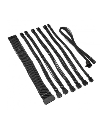Przedłużacz w oplocie Kolink Core Pro 12V-2x6 Typ 1 - Głęboka Czerń