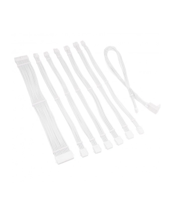 Przedłużacz w oplocie Kolink Core Pro 12V-2x6 Typ 1 - Biały Brylantowy