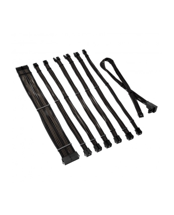 Przedłużacz w oplocie Kolink Core Pro 12V-2x6 Typ 2 - Jet Black/Gunmetal Grey