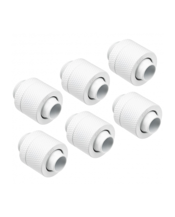 Alphacool Icicle 13/10 mm Przepust Nakręcany G1/4, 6-pak - biały nr 2