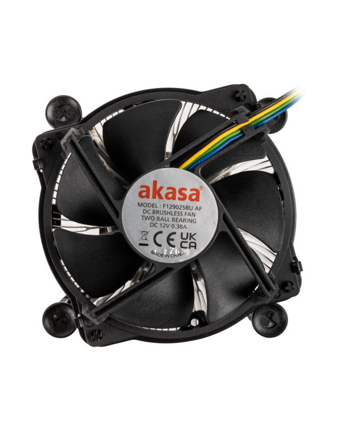 Akasa AK-CC6606BP01 Low Profile Chłodzenie procesora - gniazdo LGA 1700, wysokość 63,2 mm główny