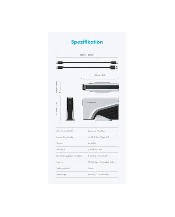 trackr Dysk twardy Graugear Ext 8TB do konsoli Playstation 4 i 5