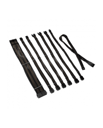 Przedłużacz w oplocie Kolink Core Pro 12V-2x6 Typ 1 - Jet Black/Gunmetal Grey