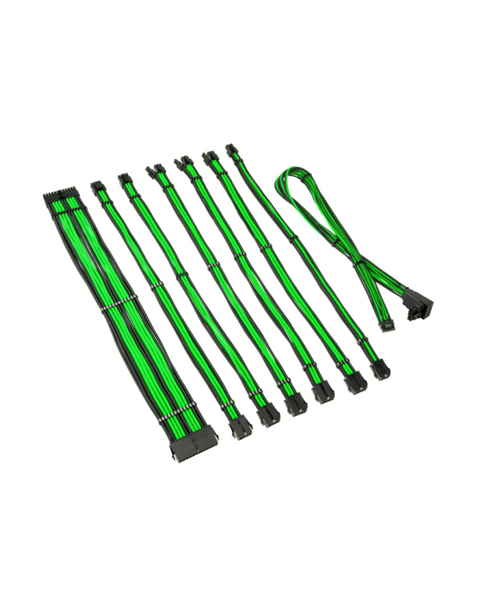 Przedłużacz w oplocie Kolink Core Pro 12V-2x6 Typ 2 - Venom Green główny