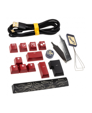 Klawiatura Gamingowa Ducky Mecha Pro SF - Cherry MX-Silent-Red nr 1
