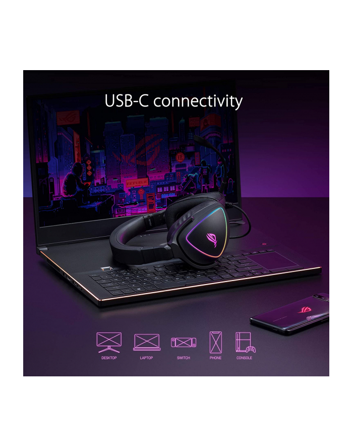 ASUS ROG Delta S - zestaw słuchawkowy główny
