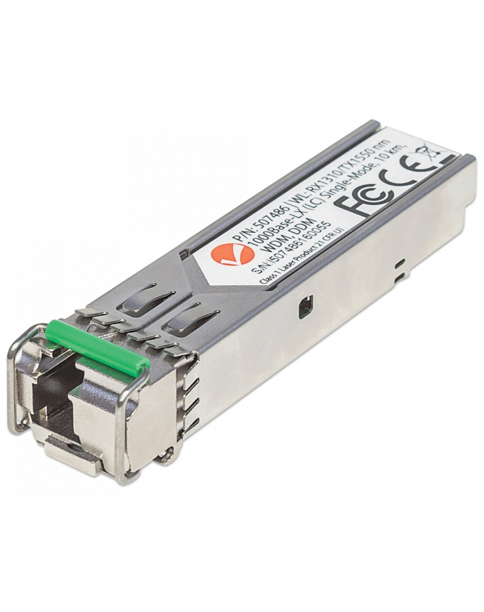 intellinet Moduł SFP 1000Base-LX LC Jednomodowy WDM RX1310/TX1550 10km główny
