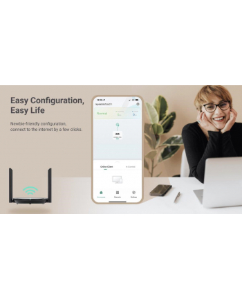 ruijie REYEE ROUTER 1 PORT WAN + 3 PORTY LAN 100MBPS | WI-FI 4 - 80211N - 300MBPS