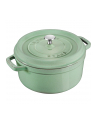 zwilling Garnek żeliwny okrągły Staub - 67 ltr, Miętowy - nr 1