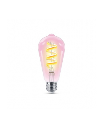 WiZ | Philips Smart WiFi Filament Clear ST64 RGB | E27 | 6,3 W | Pełny kolor