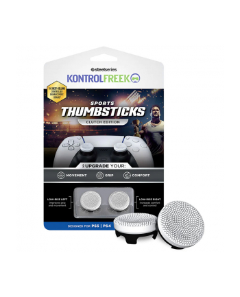 SteelSeries KontrolFreek Sprzęgło sportowe, PS5 i PS4 - białe