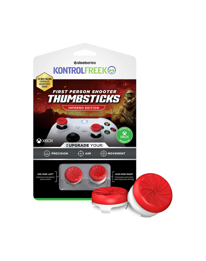 SteelSeries KontrolFreek Inferno FPS, Drążek, XBX - czerwony główny