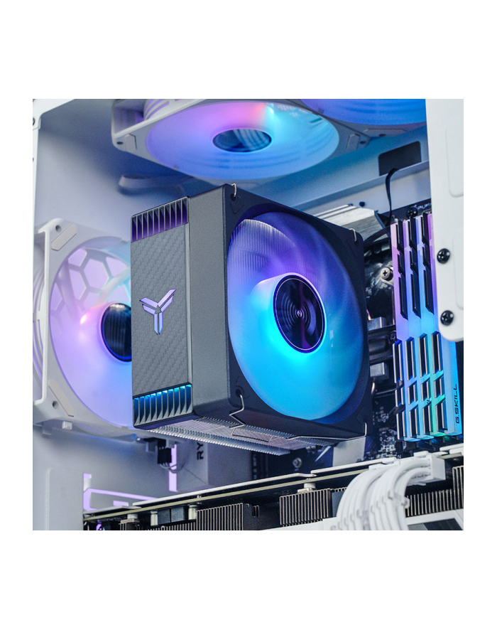 Jonsbo CR-1000 EVO Chłodzenie procesora, ARGB - czarny główny