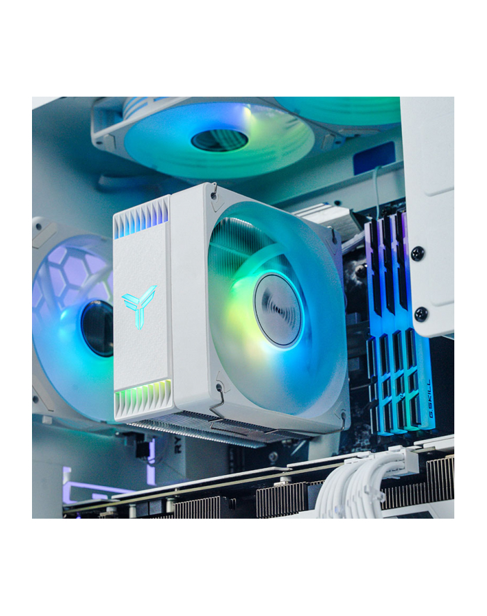 Jonsbo CR-1000 EVO Chłodzenie procesora, ARGB - biały główny