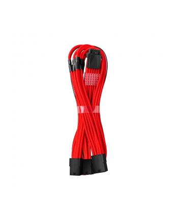 CableMod PRO ModMesh 12VHPWR do 3x PCI-e - 45cm, czerwony nr 1
